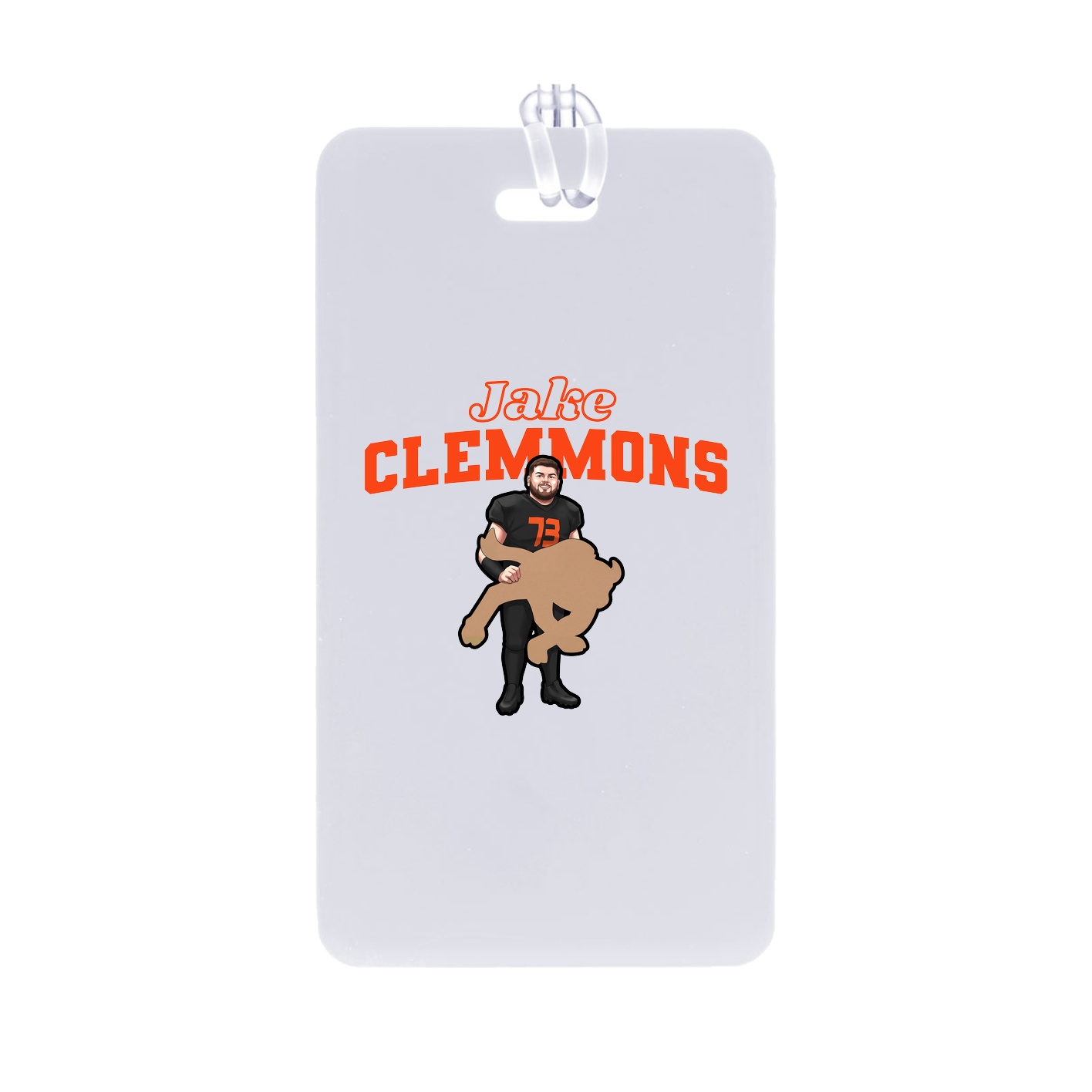 Bag Tag — Name Arch in Classic