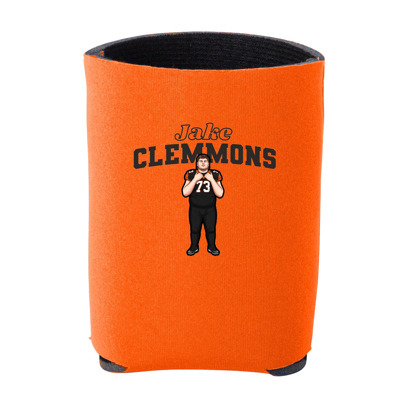 Can Holder — Name Arch in Orange