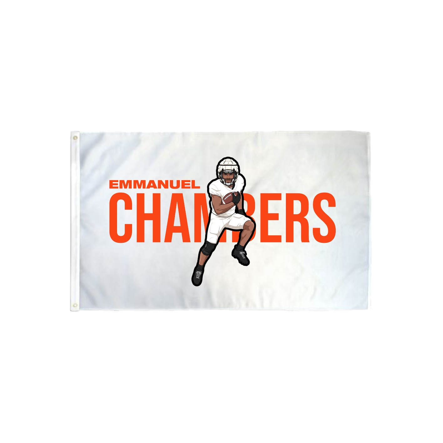 3x5 Flag — Player Name in Classic