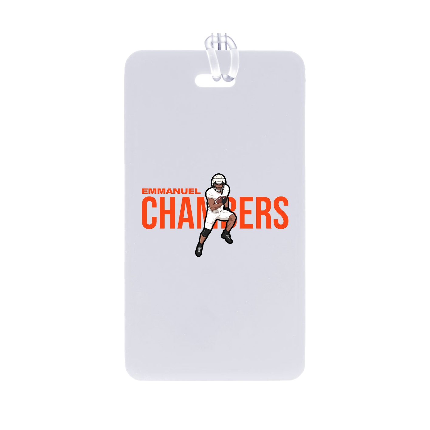 Bag Tag — Player Name in Classic