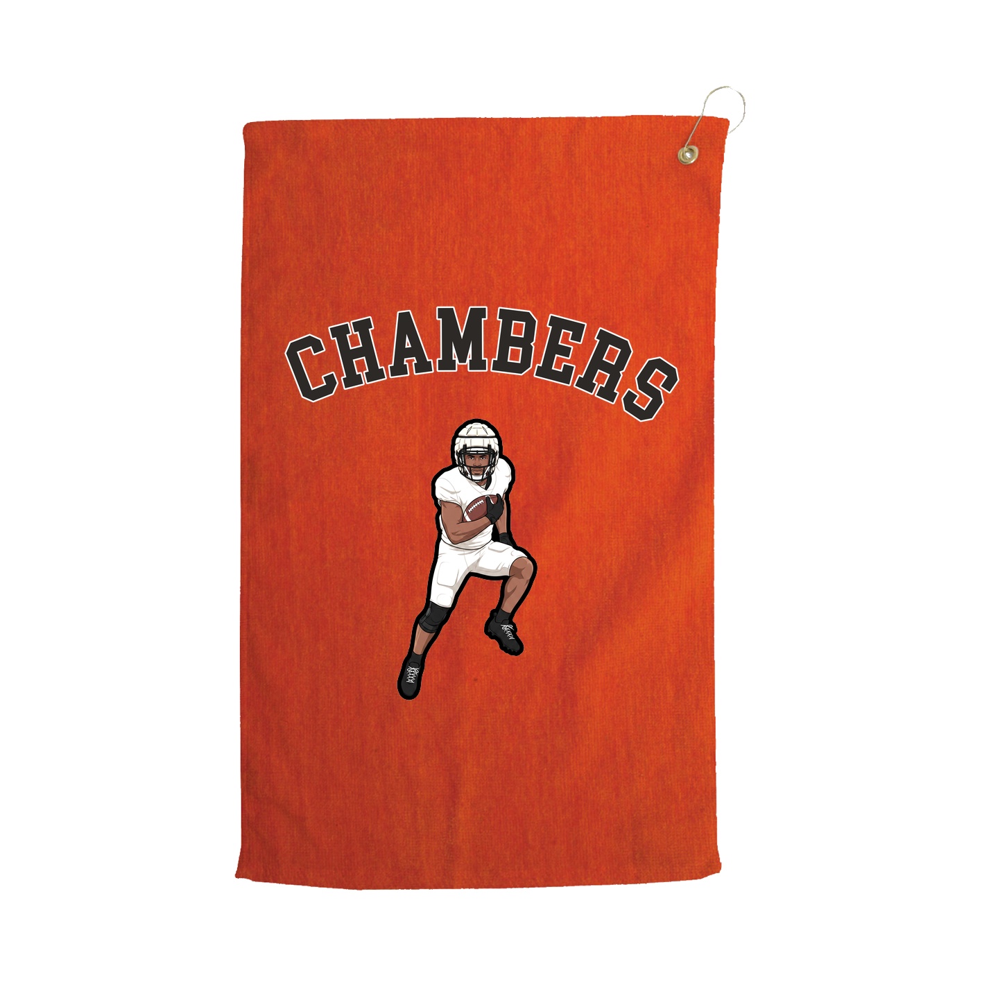 Golf Towel — Shirsey Arch in Orange