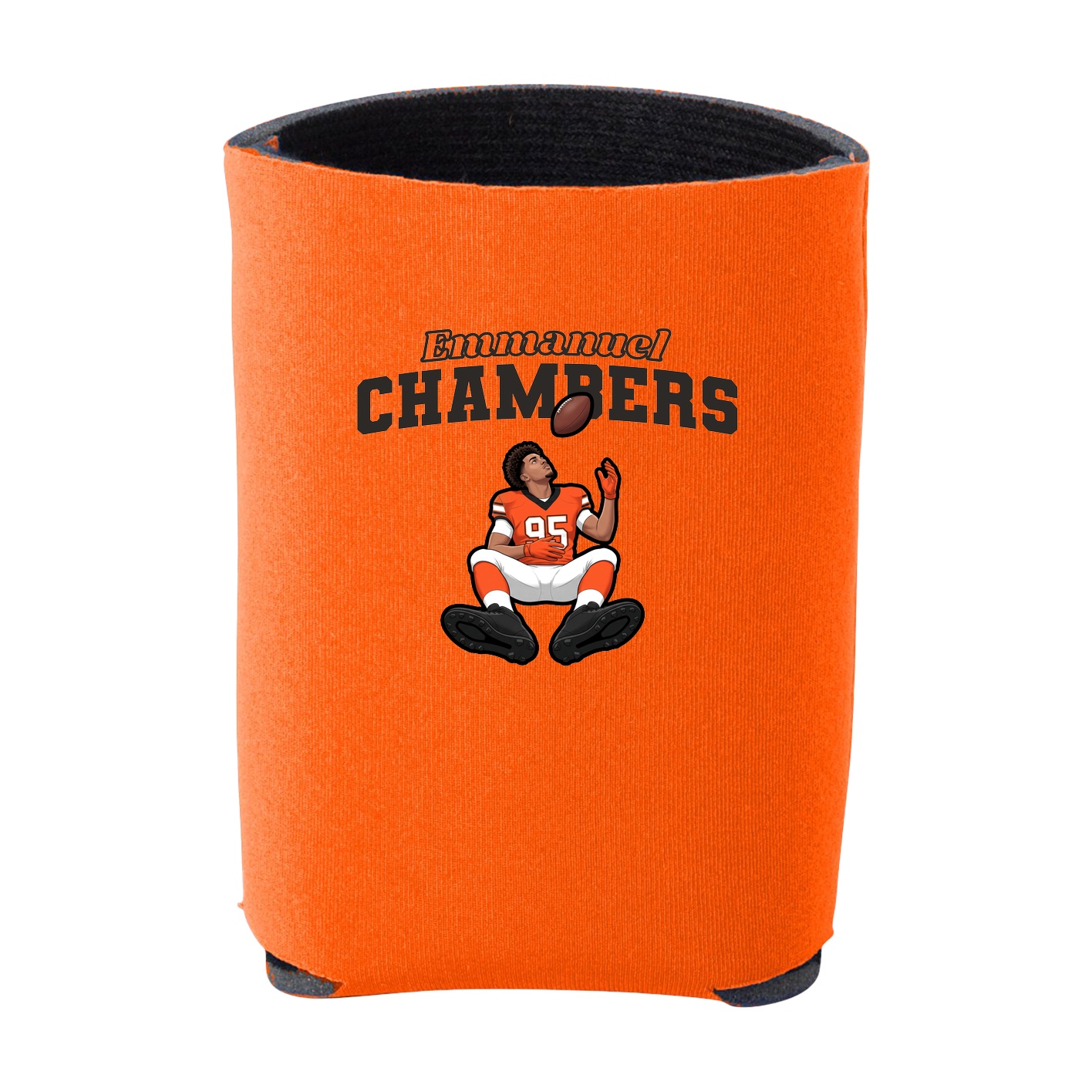 Can Holder — Name Arch in Orange
