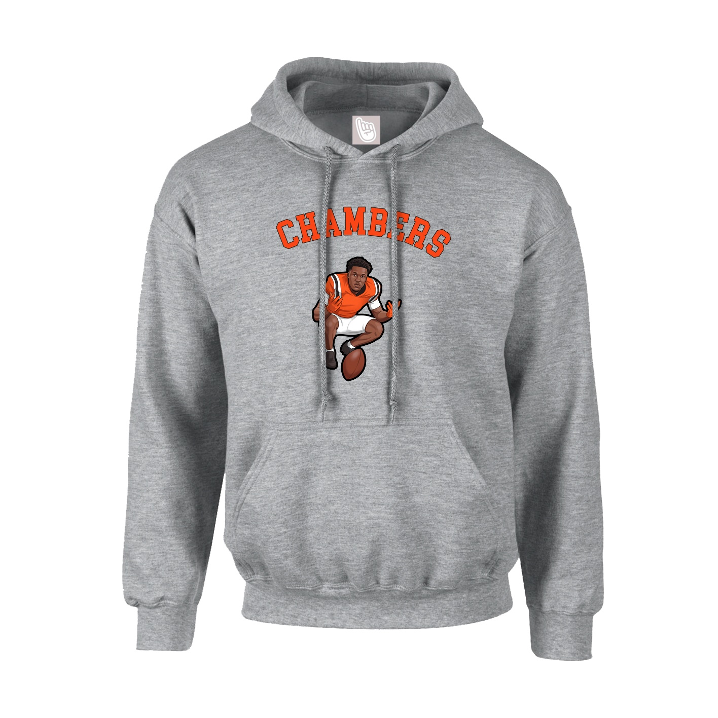 Youth Hoodie — Shirsey Arch in Grey