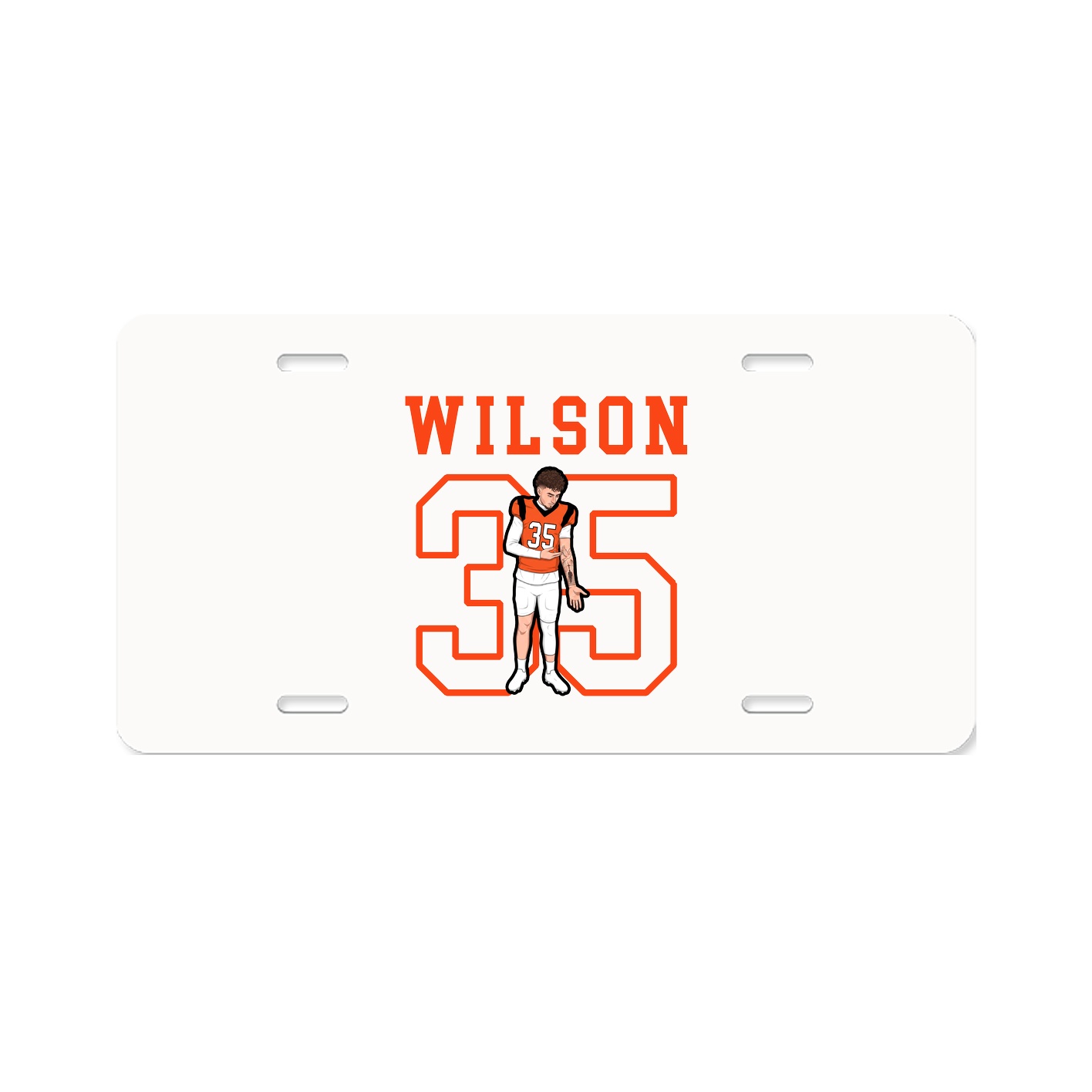 License Plate — Shirsey in Classic