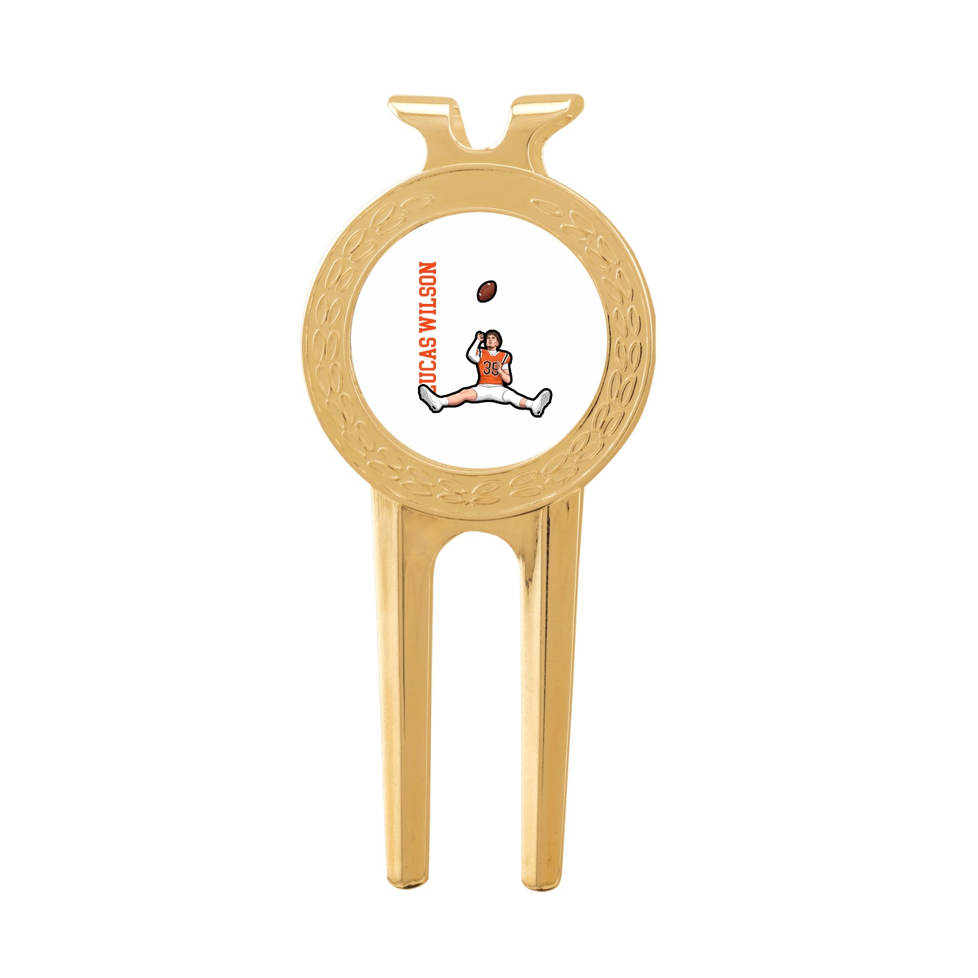 Divot Tool with Ball Marker — Name Vertical in Classic