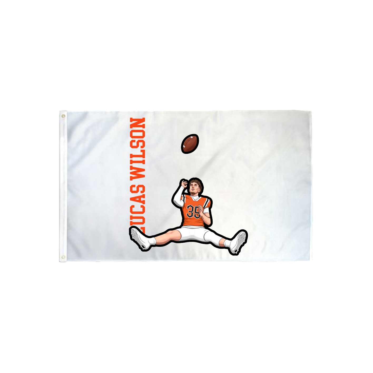 3x5 Flag — Name Vertical in Classic