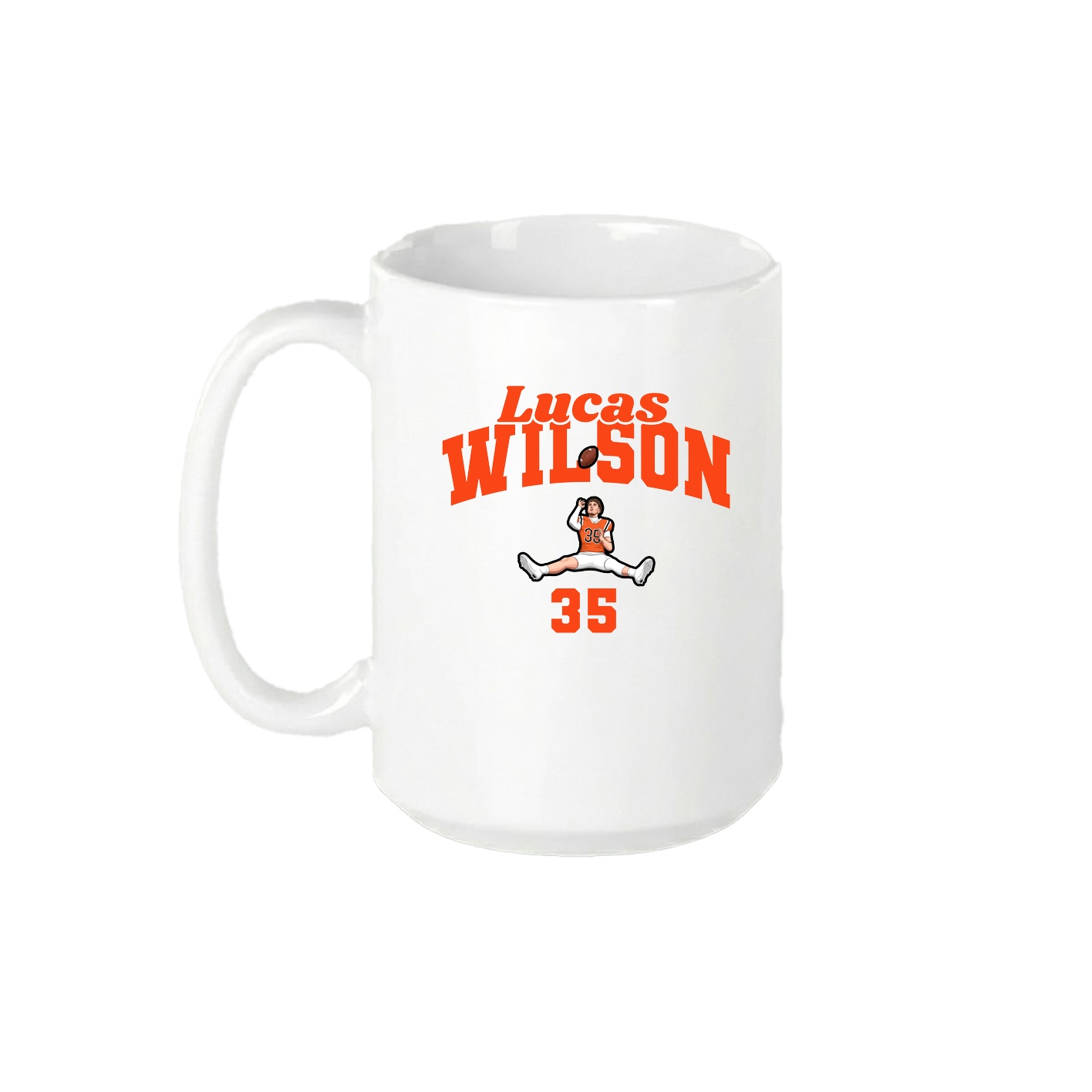 15oz Coffee Mug — Signature Arch in White