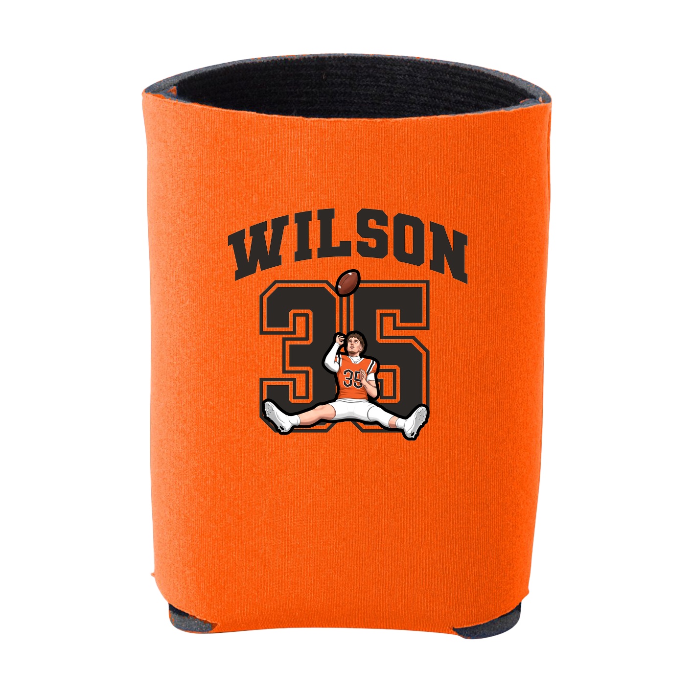 Can Holder — Number in Orange