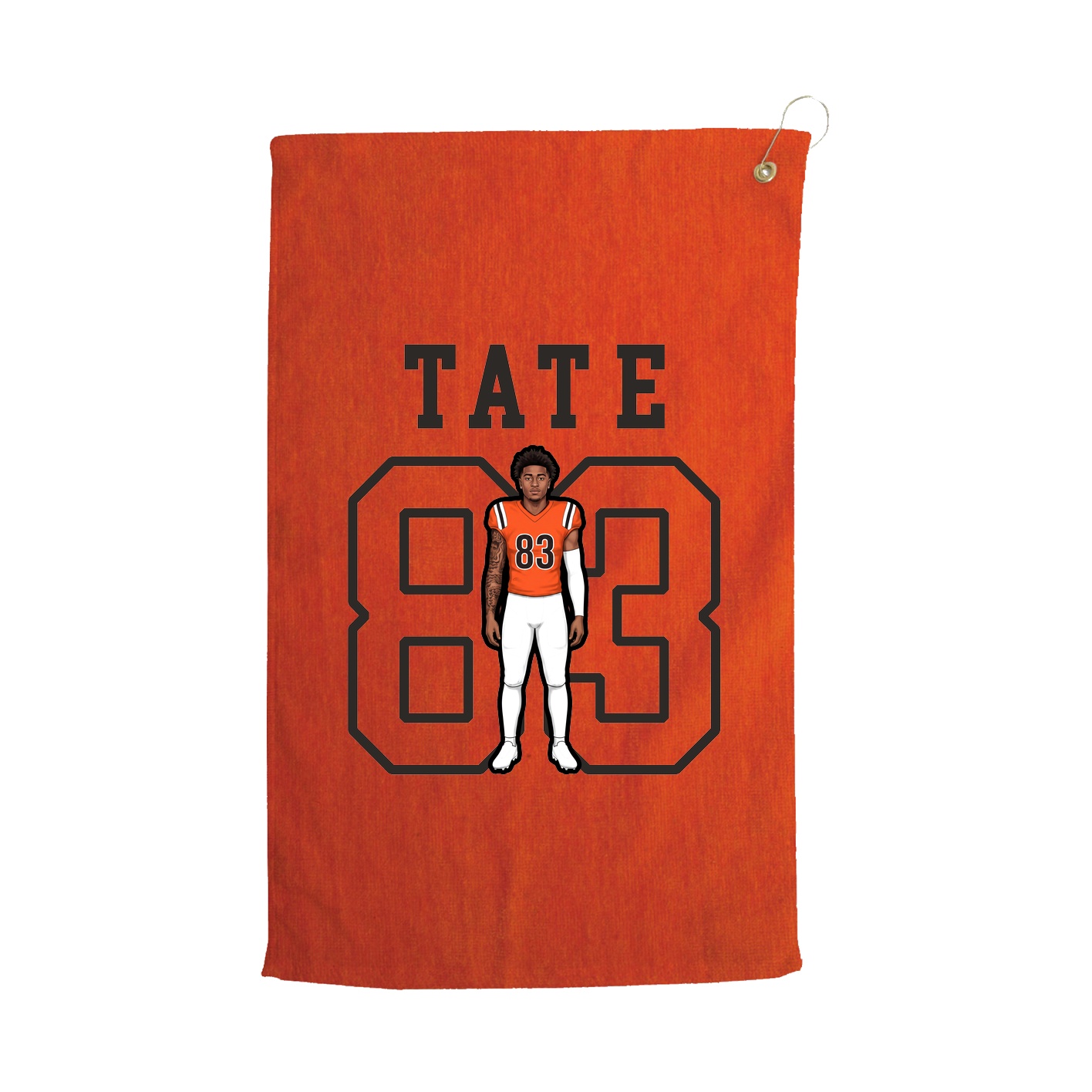 Golf Towel — Shirsey in Orange