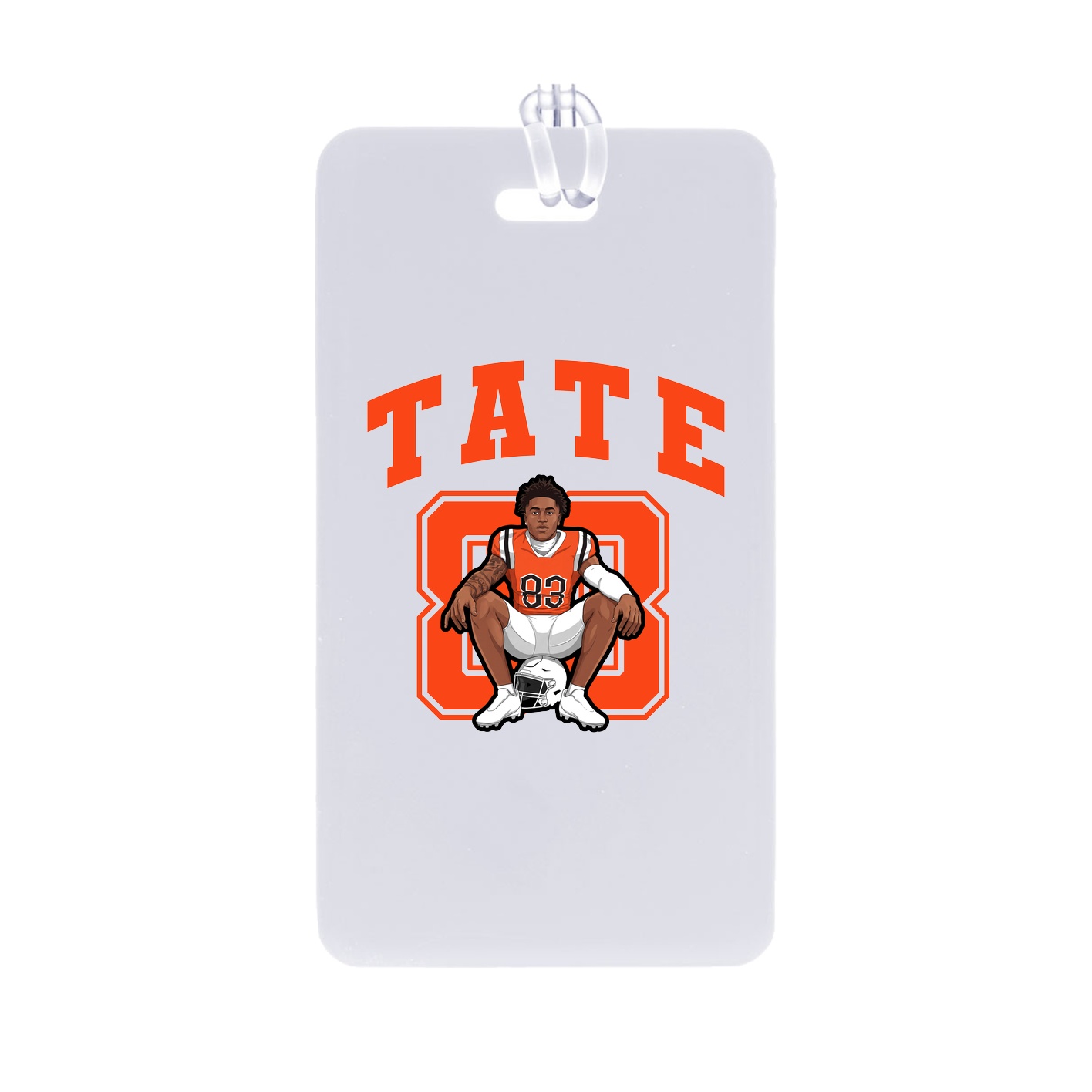 Bag Tag — Number in Classic