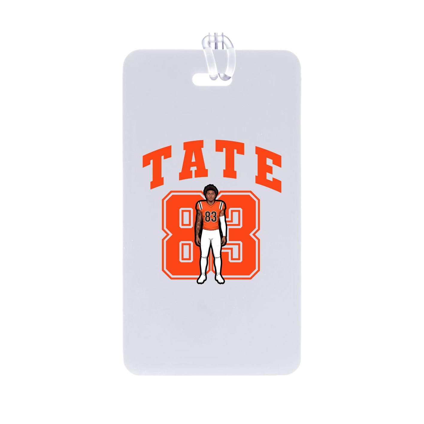 Bag Tag — Number in Classic