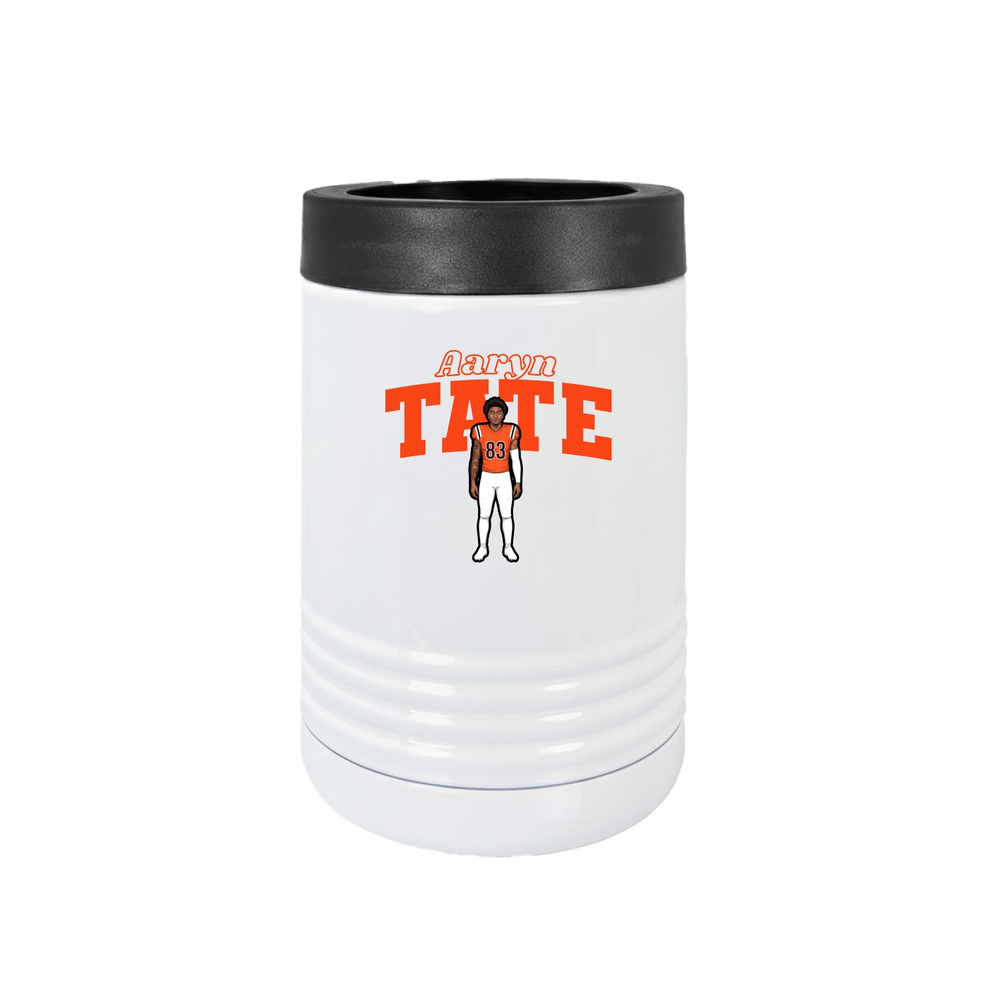 Beverage Holder — Name Arch in White