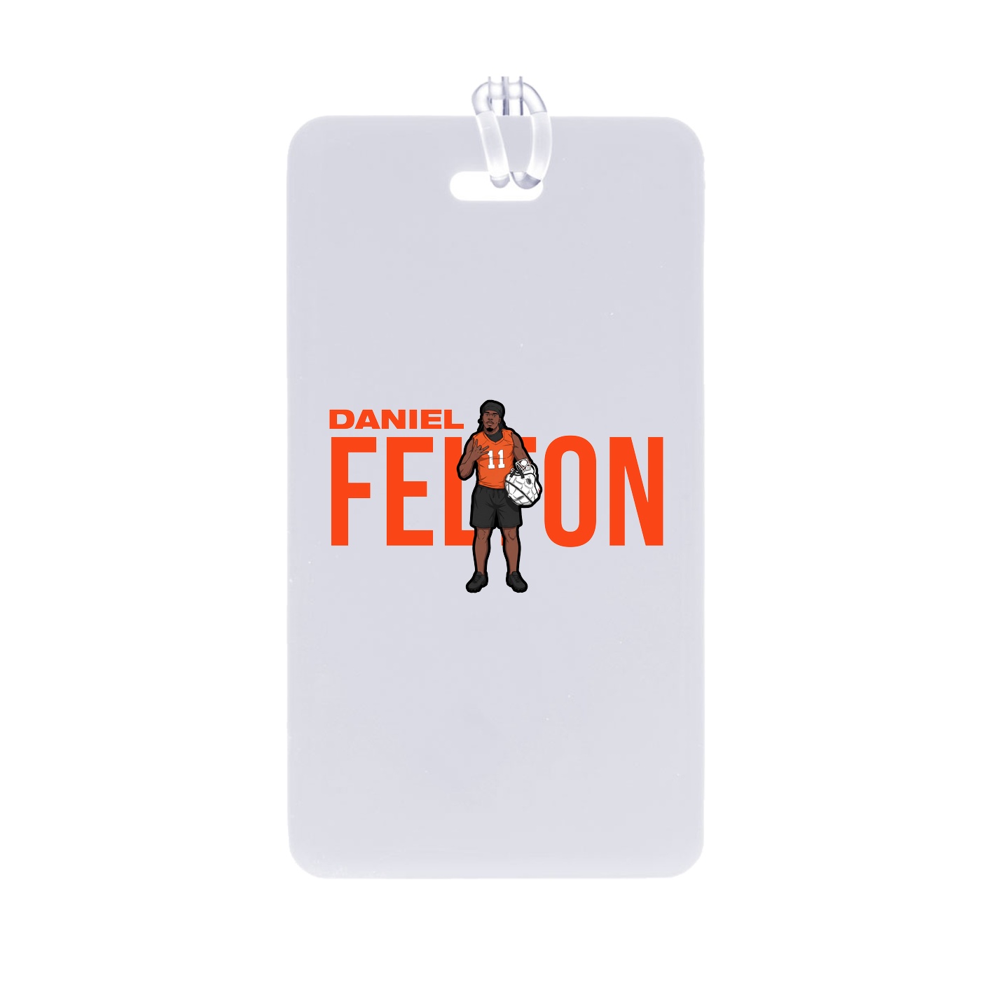 Bag Tag — Player Name in Classic