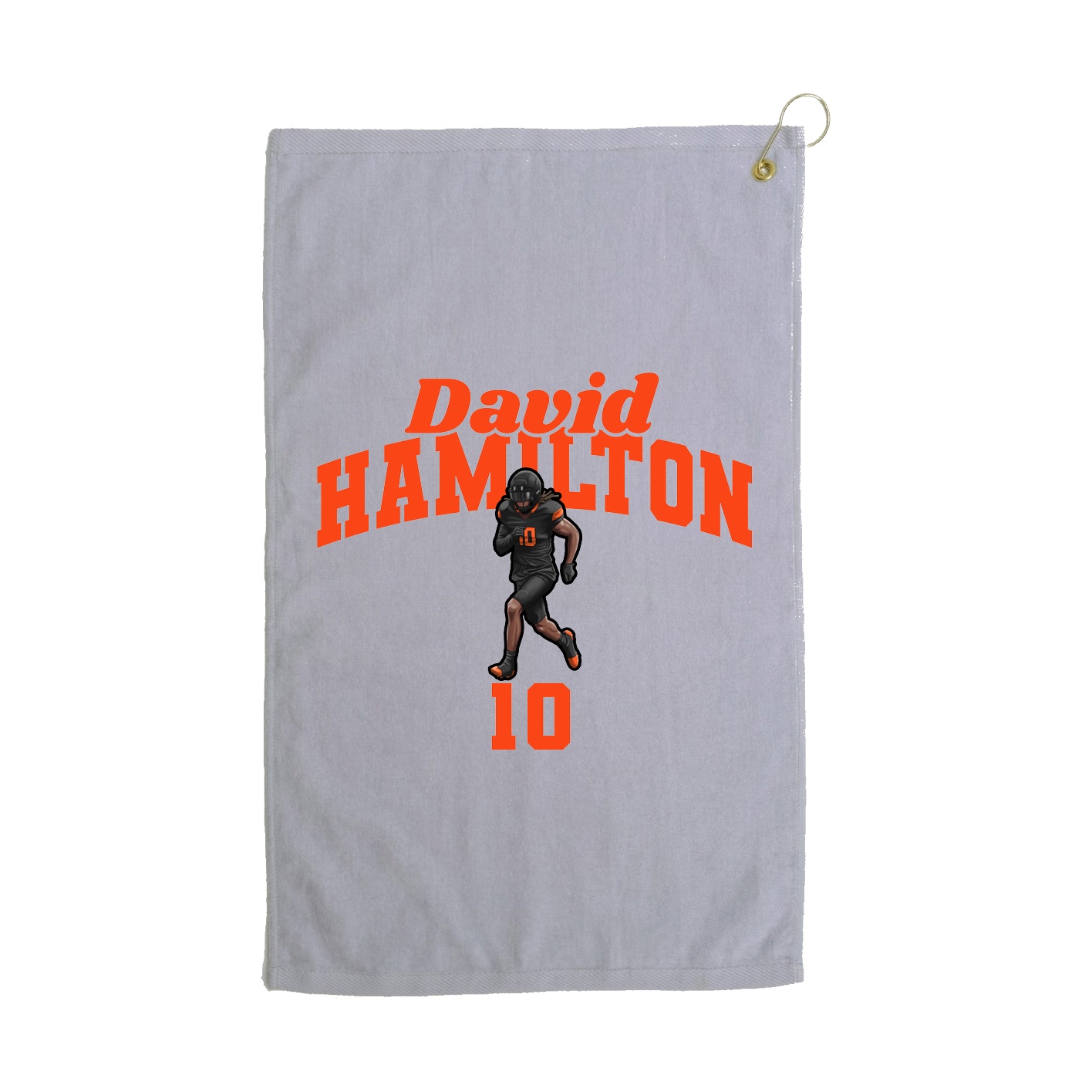Golf Towel — Signature Arch in Grey