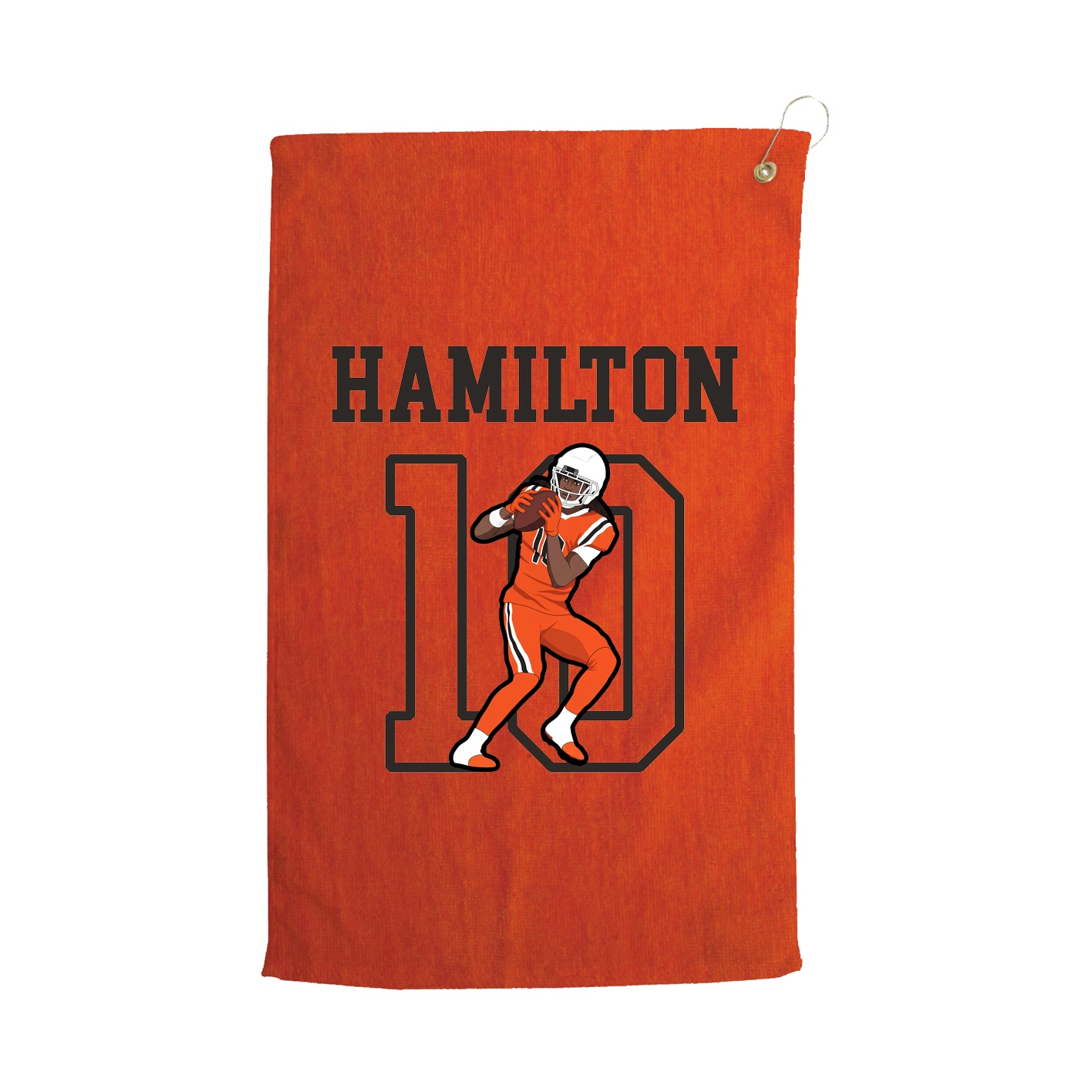 Golf Towel — Shirsey in Orange