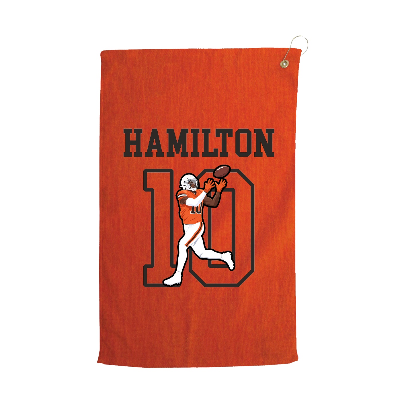 Golf Towel — Shirsey in Orange