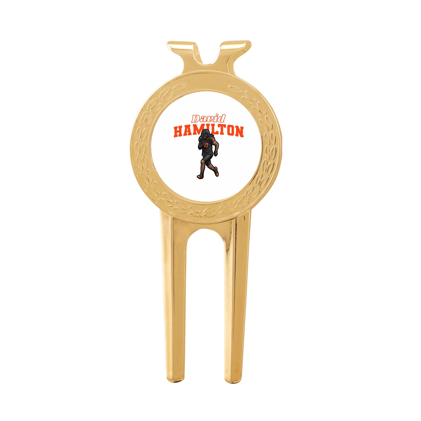 Divot Tool with Ball Marker — Name Arch in Classic