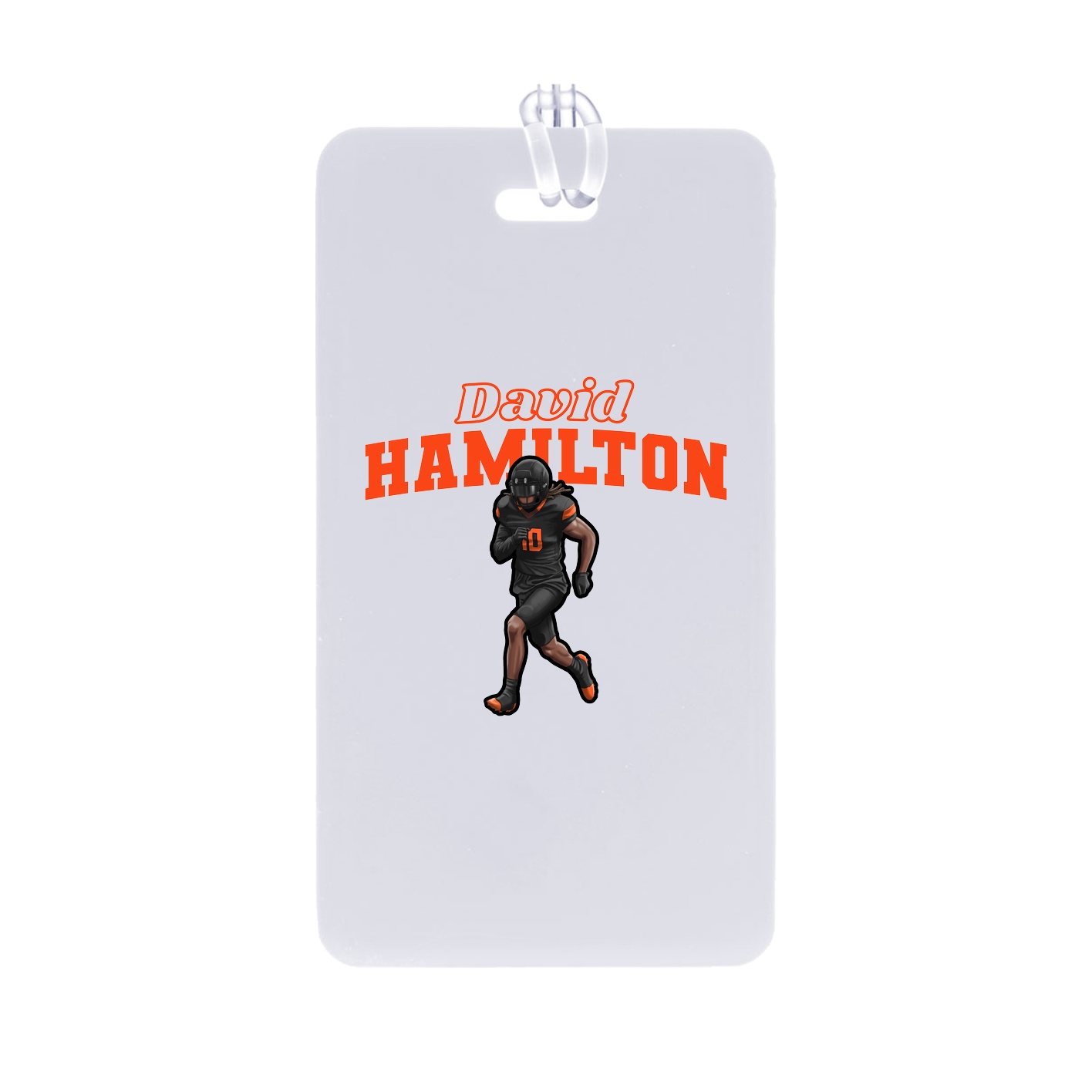 Bag Tag — Name Arch in Classic