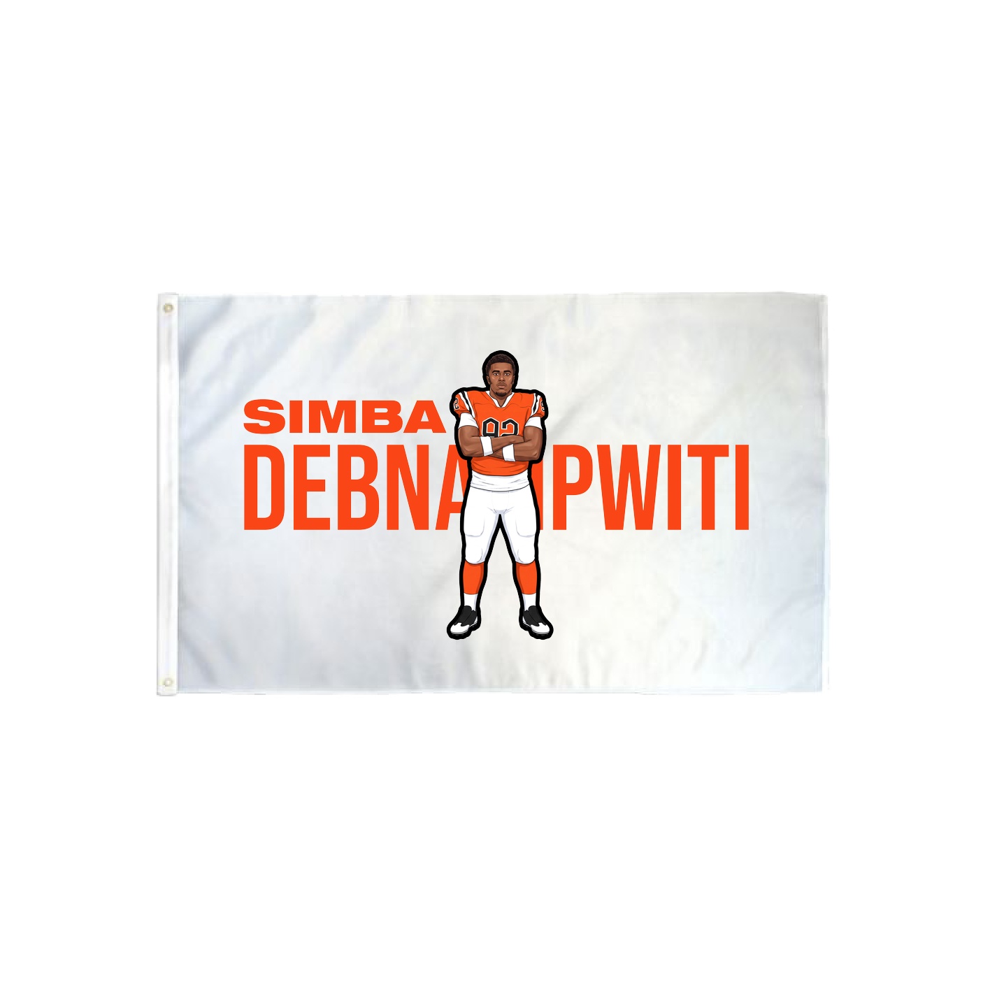 3x5 Flag — Player Name in Classic