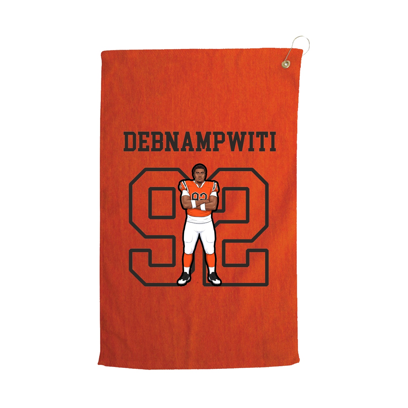 Golf Towel — Shirsey in Orange