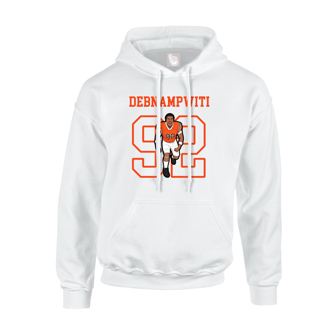 Youth Hoodie — Shirsey in White