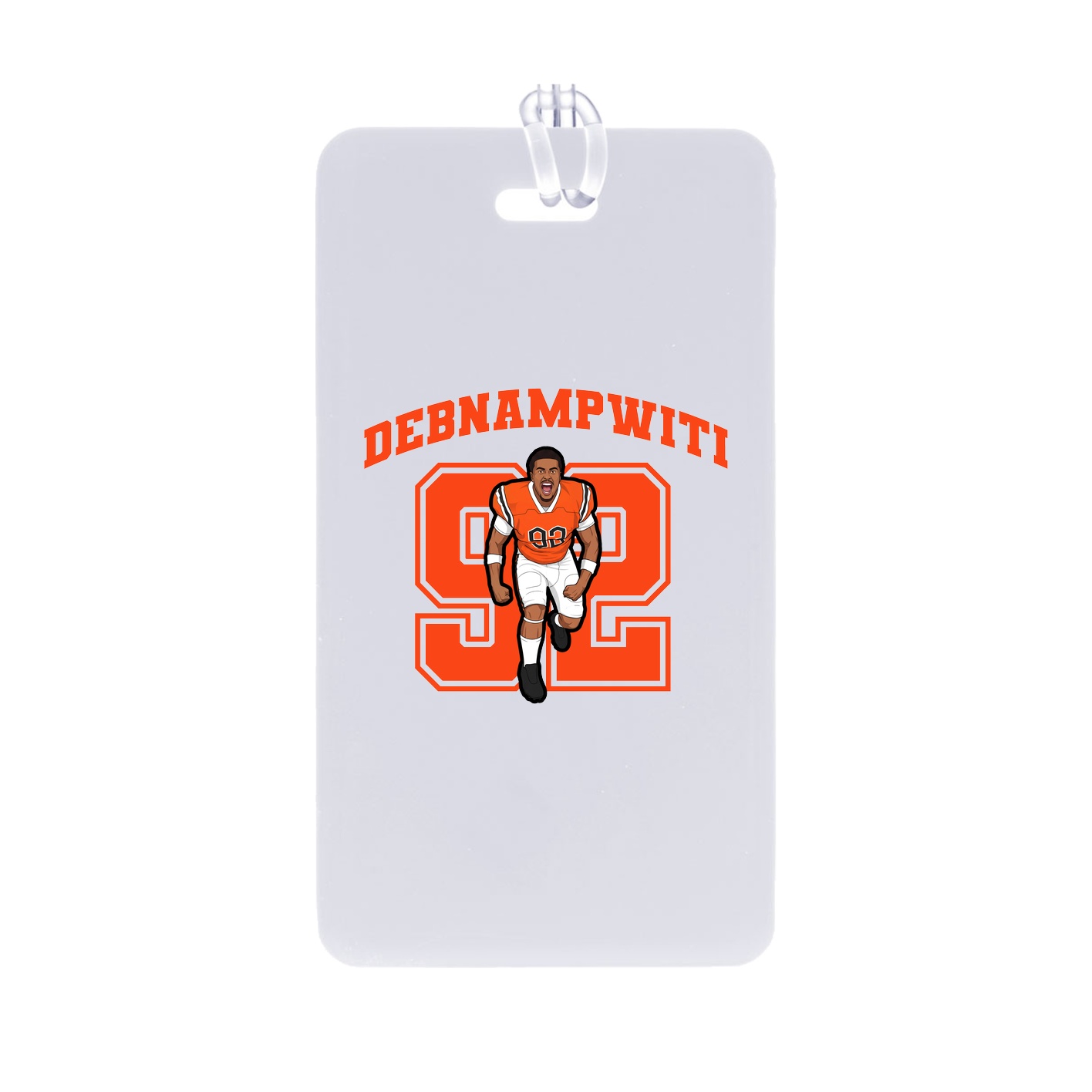 Bag Tag — Number in Classic