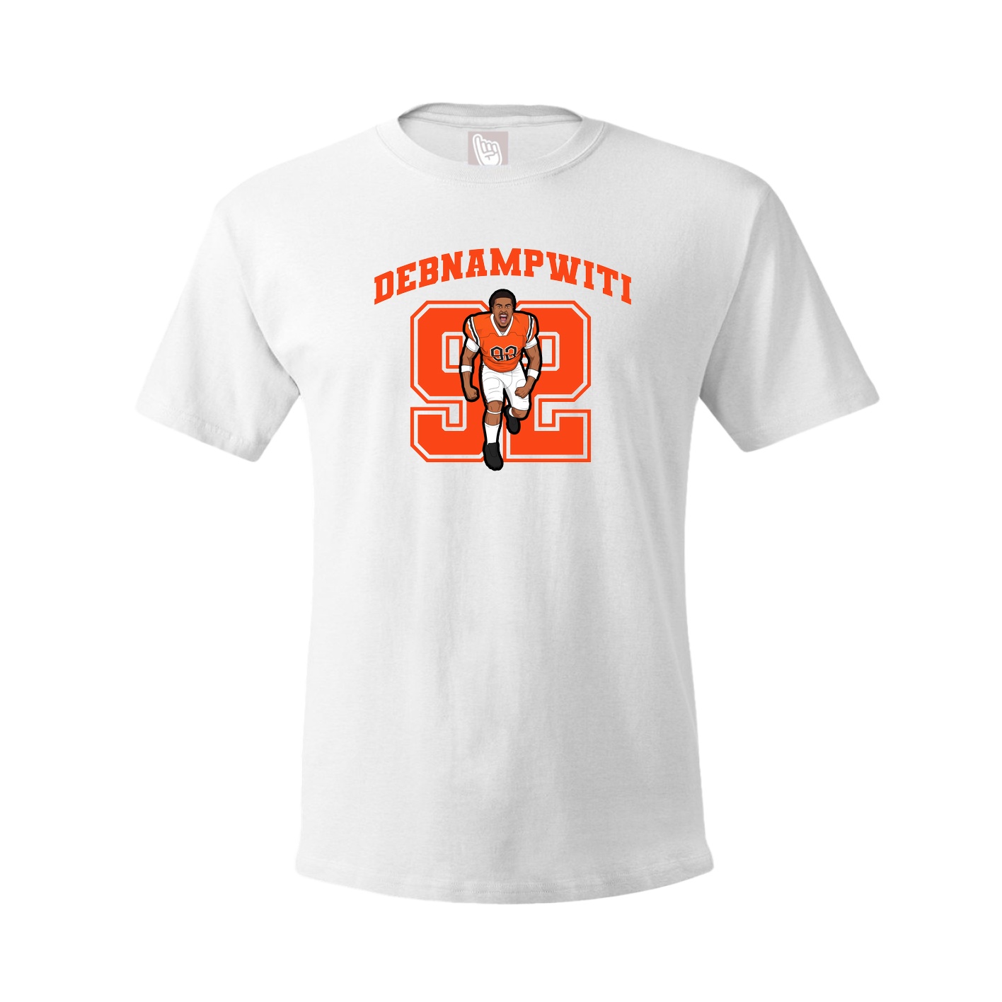 Tee — Number in White
