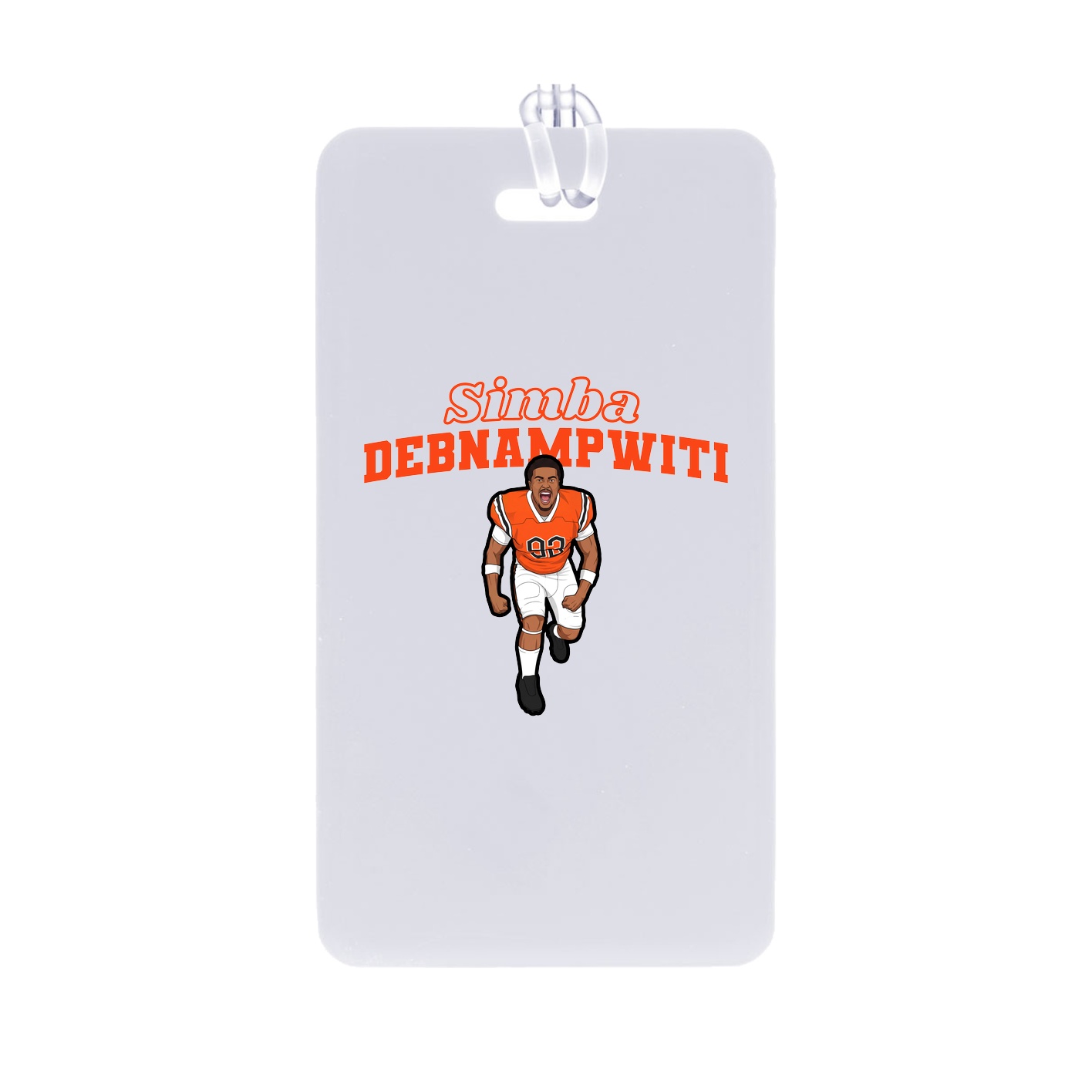 Bag Tag — Name Arch in Classic