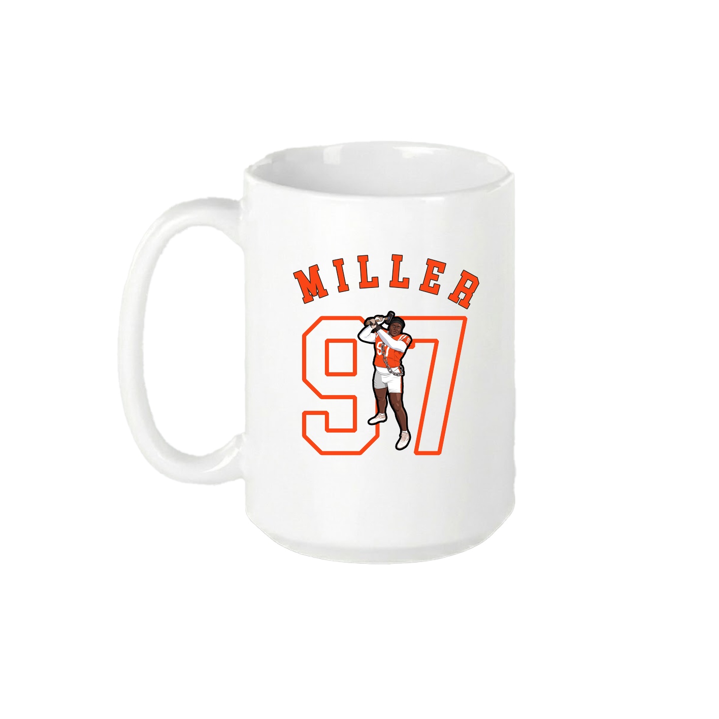 15oz Coffee Mug — Shirsey Arch in White