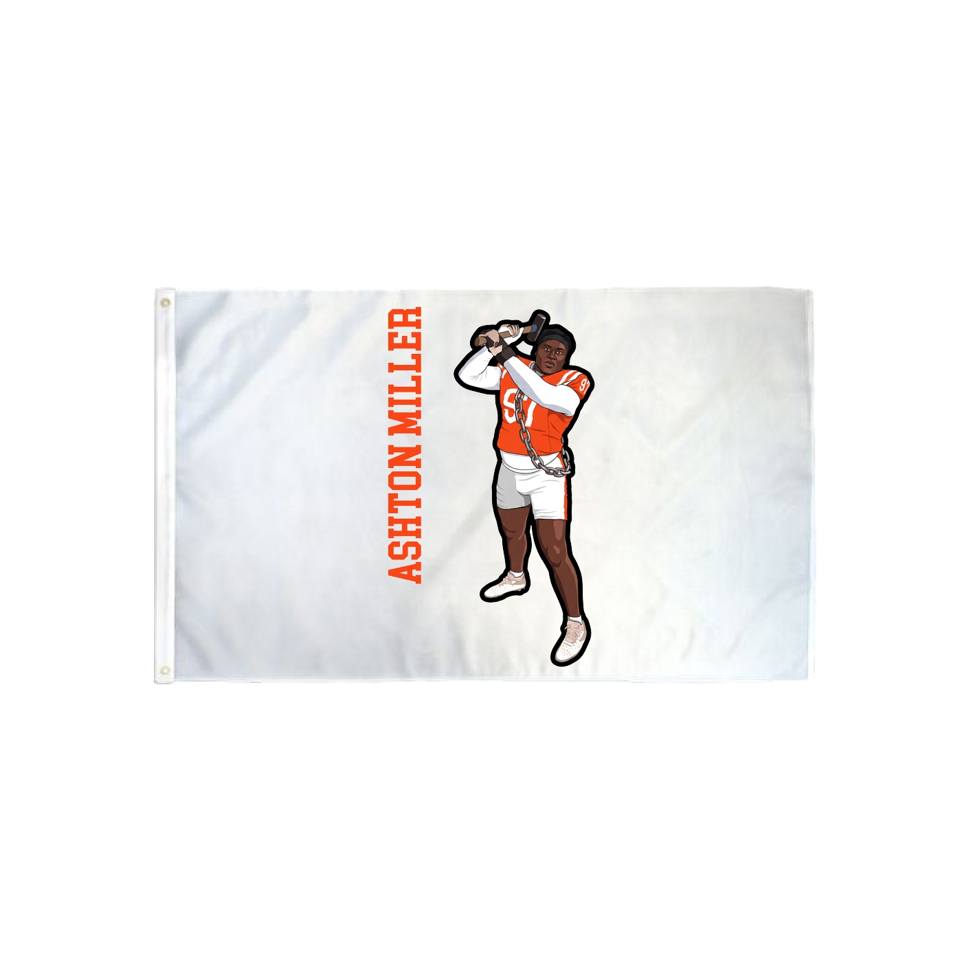 3x5 Flag — Name Vertical in Classic