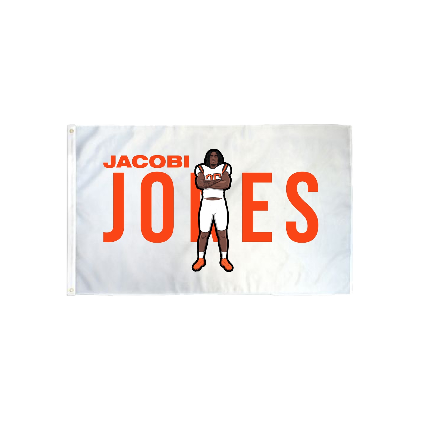 3x5 Flag — Player Name in Classic