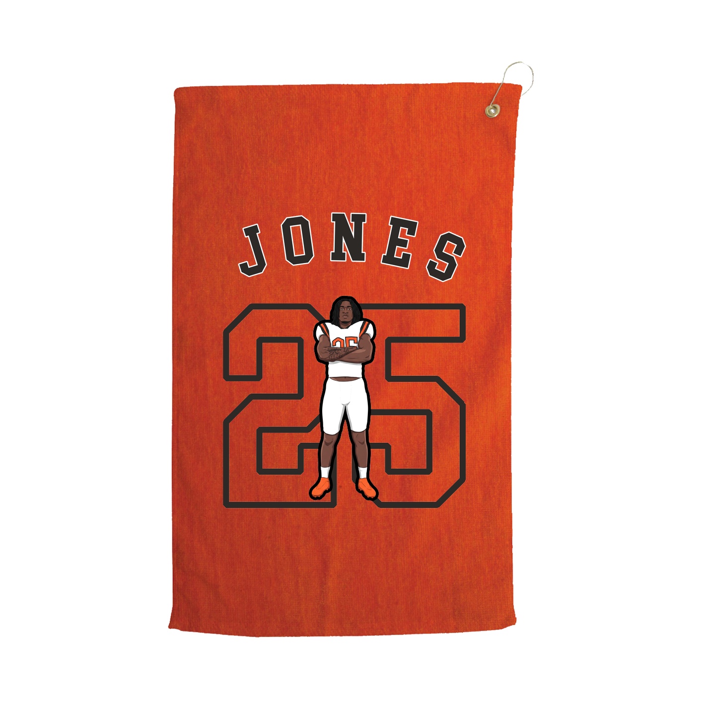 Golf Towel — Shirsey Arch in Orange
