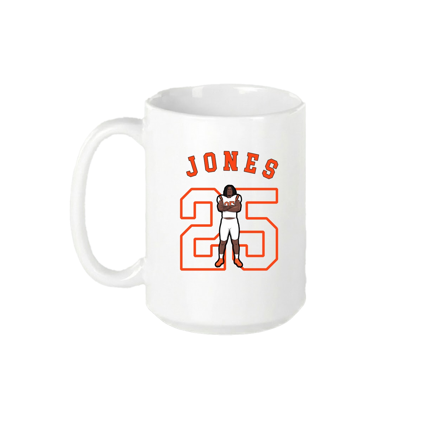 15oz Coffee Mug — Shirsey Arch in White