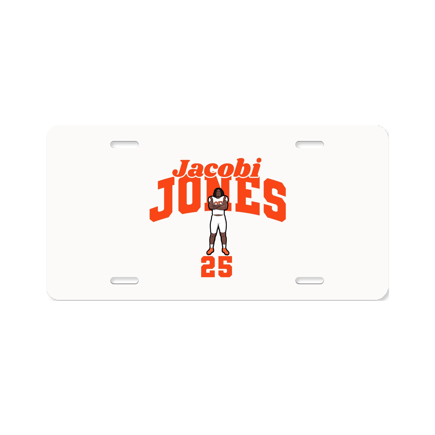 License Plate — Signature Arch in Classic