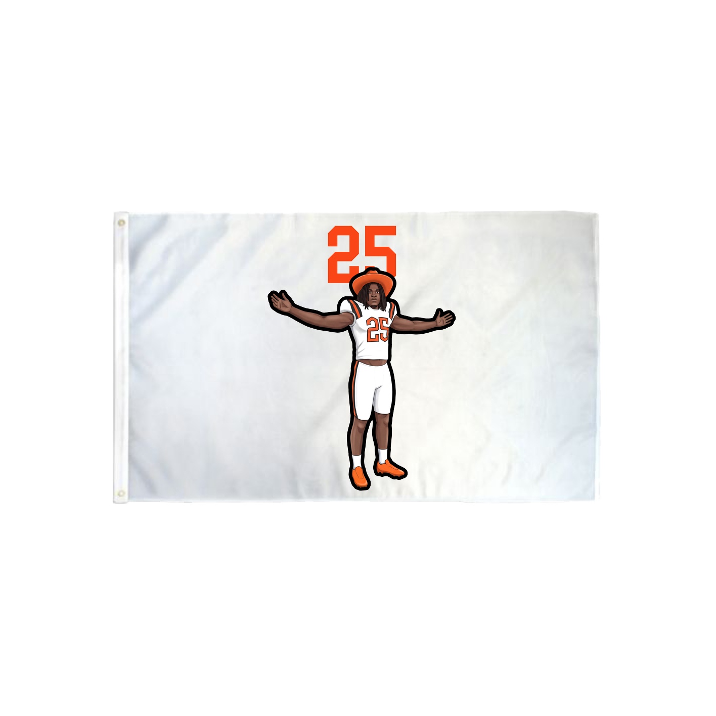 3x5 Flag — Number Top in Classic