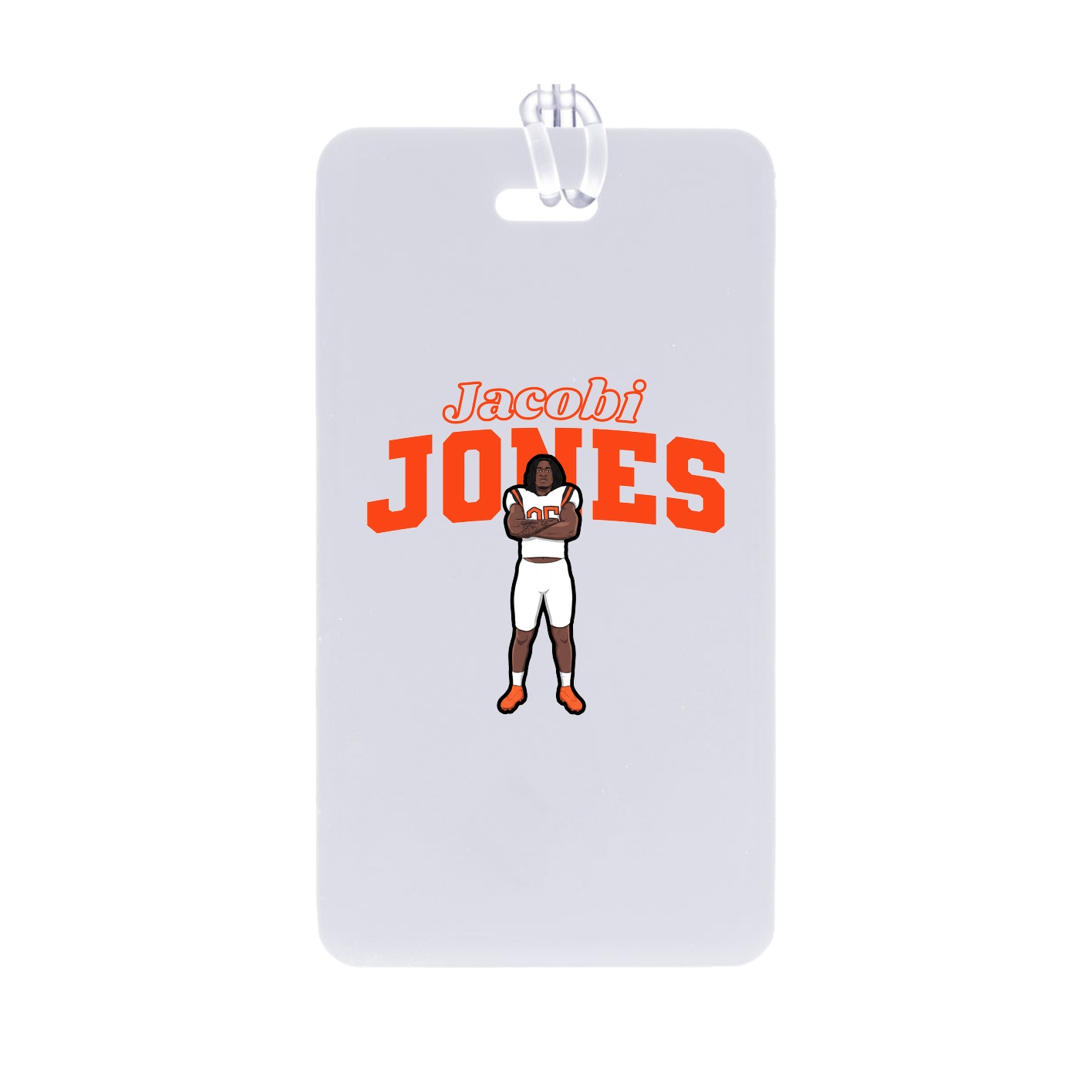 Bag Tag — Name Arch in Classic