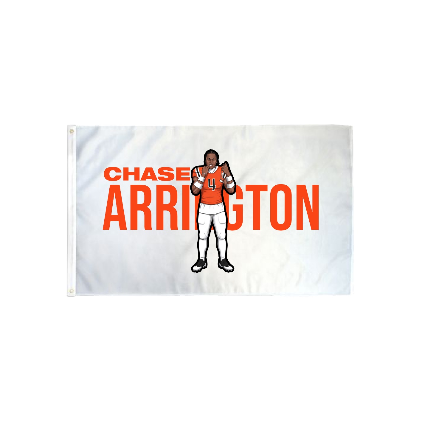 3x5 Flag — Player Name in Classic