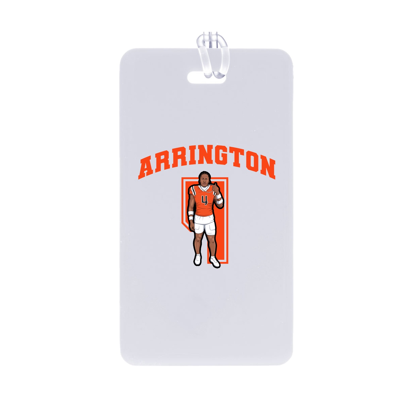 Bag Tag — Number in Classic