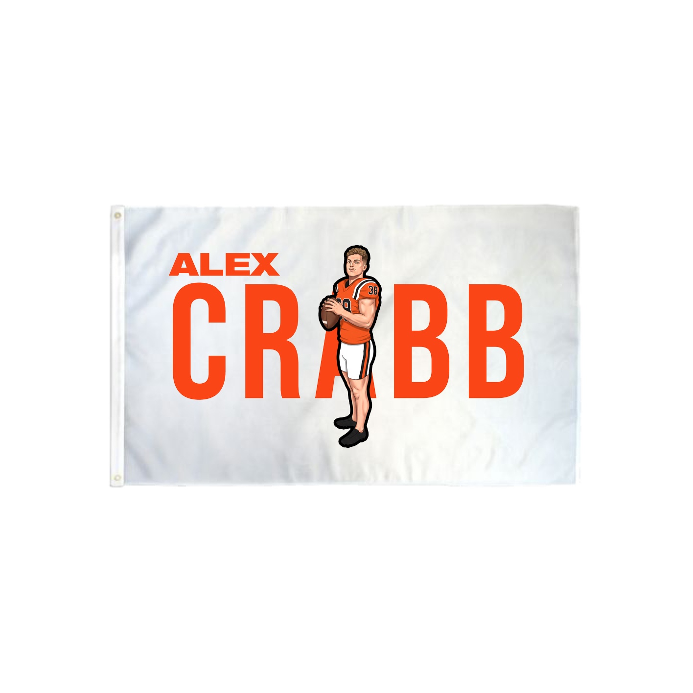 3x5 Flag — Player Name in Classic