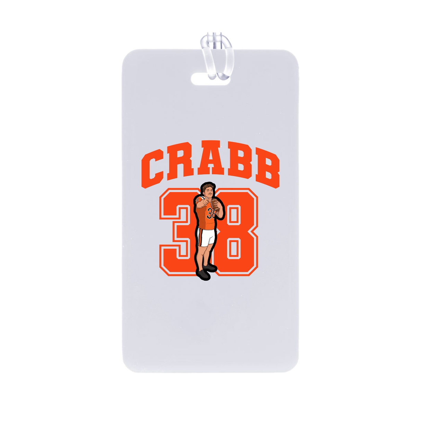 Bag Tag — Number in Classic