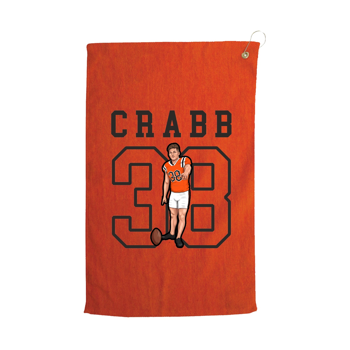 Golf Towel — Shirsey in Orange