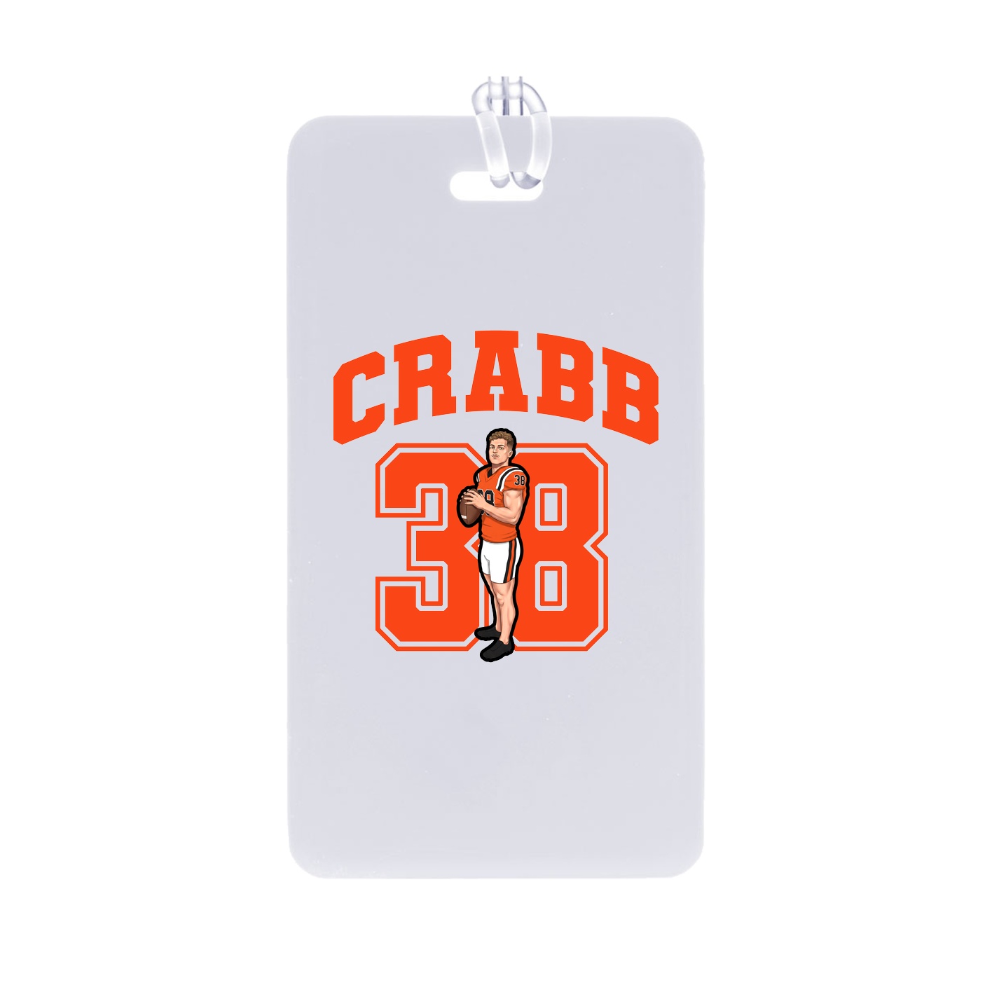 Bag Tag — Number in Classic