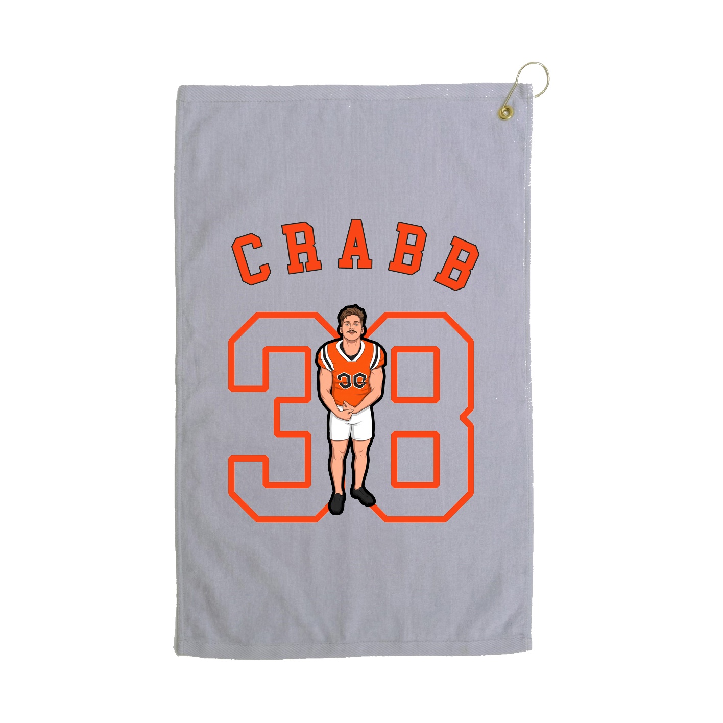 Golf Towel — Shirsey Arch in Grey