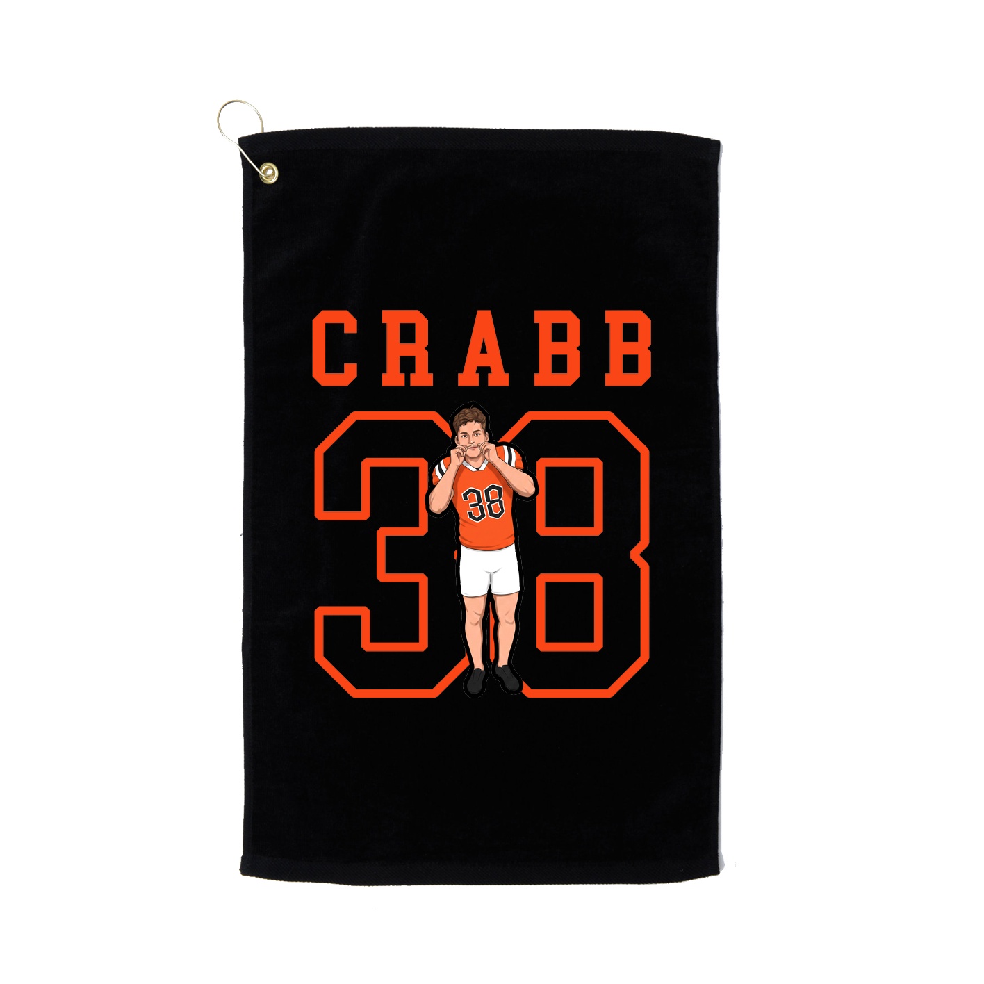 Golf Towel — Shirsey in Black