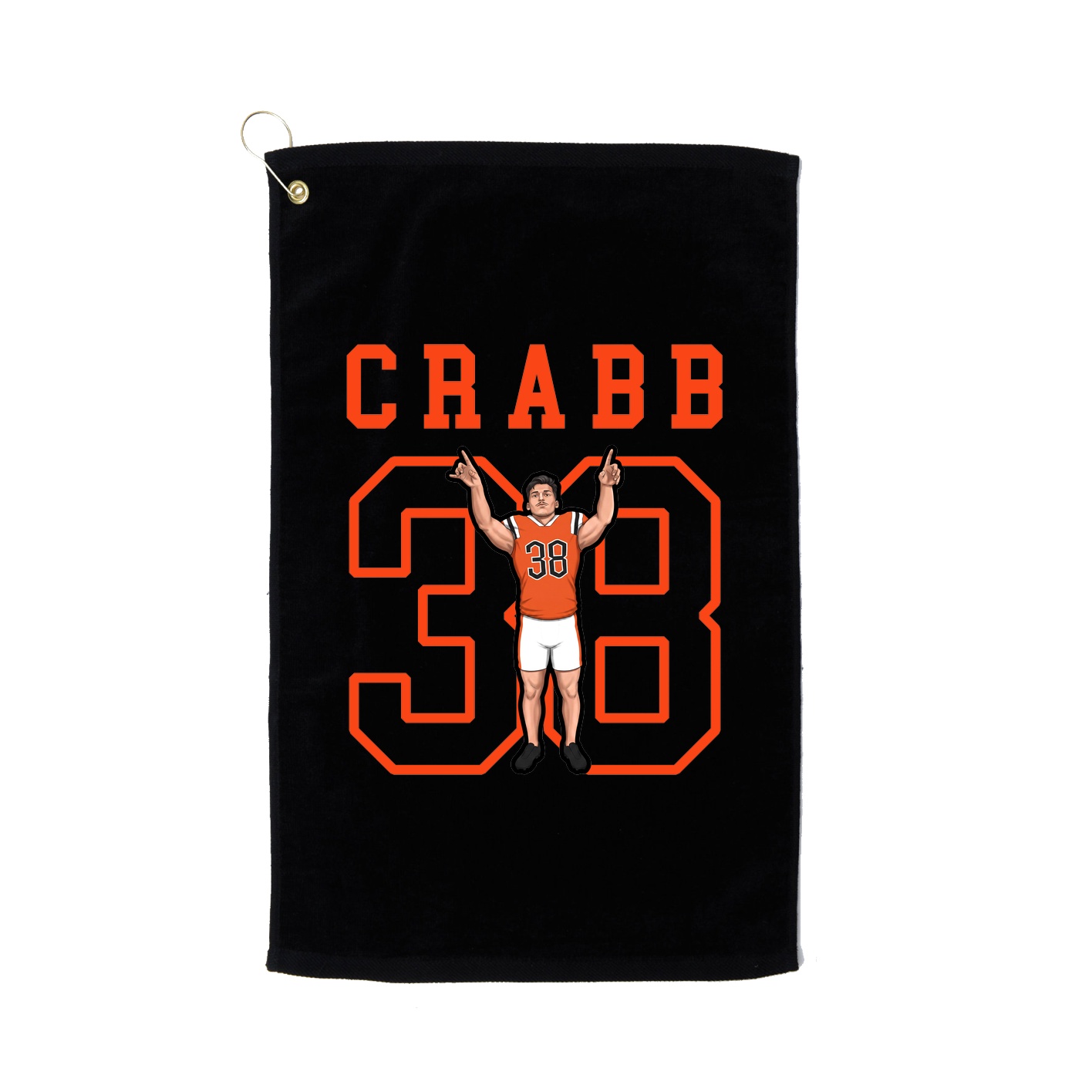 Golf Towel — Shirsey in Black