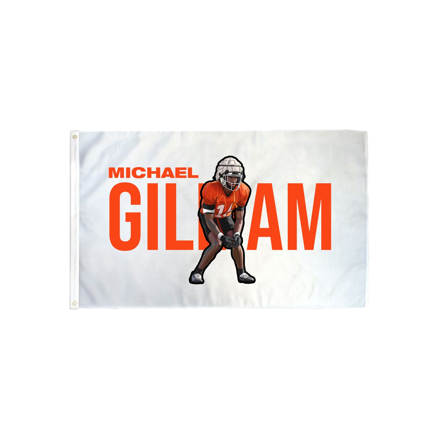 3x5 Flag — Player Name in Classic
