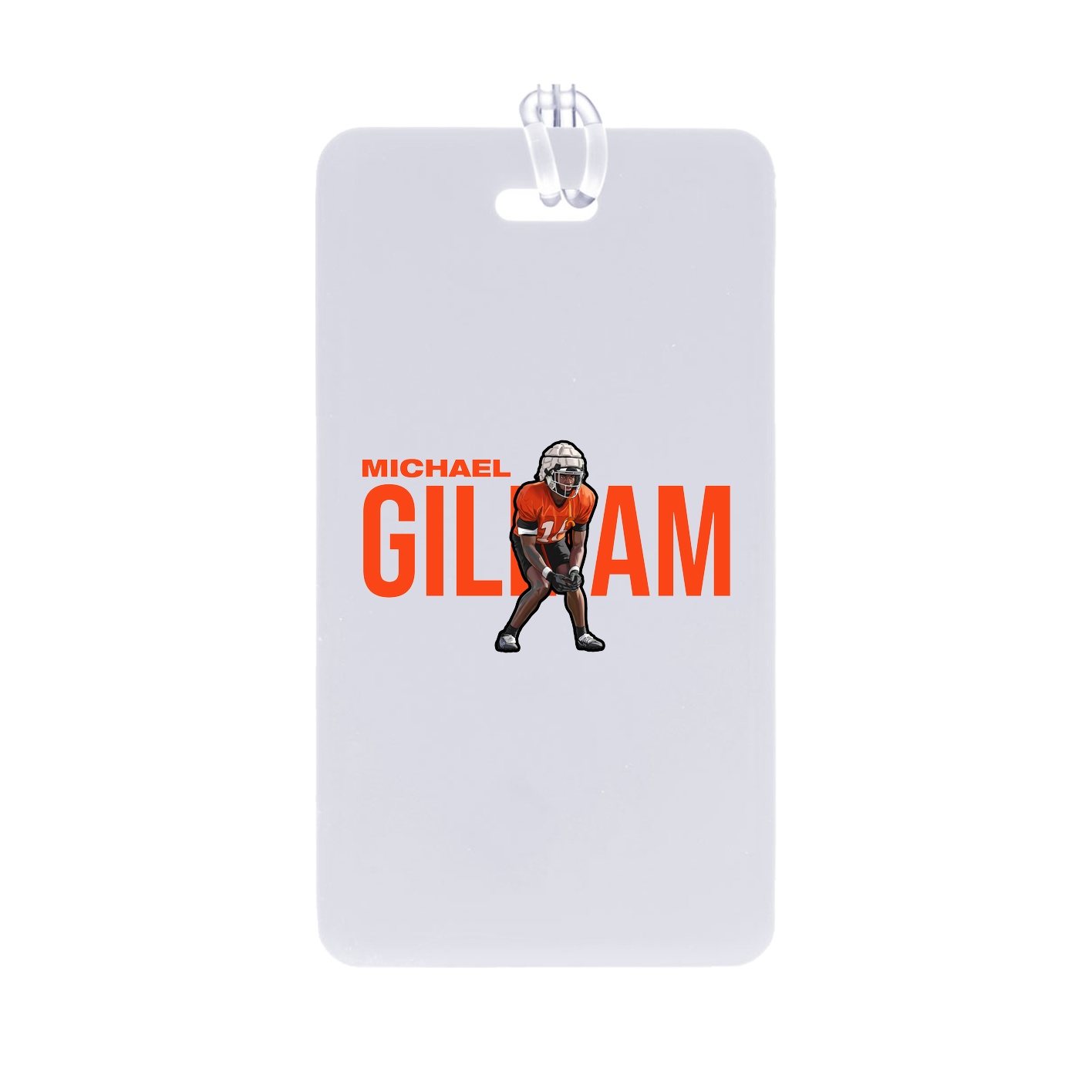 Bag Tag — Player Name in Classic
