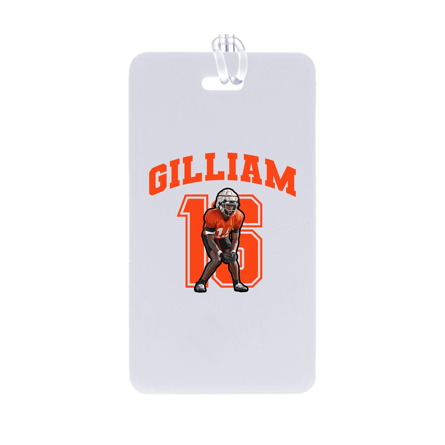 Bag Tag — Number in Classic