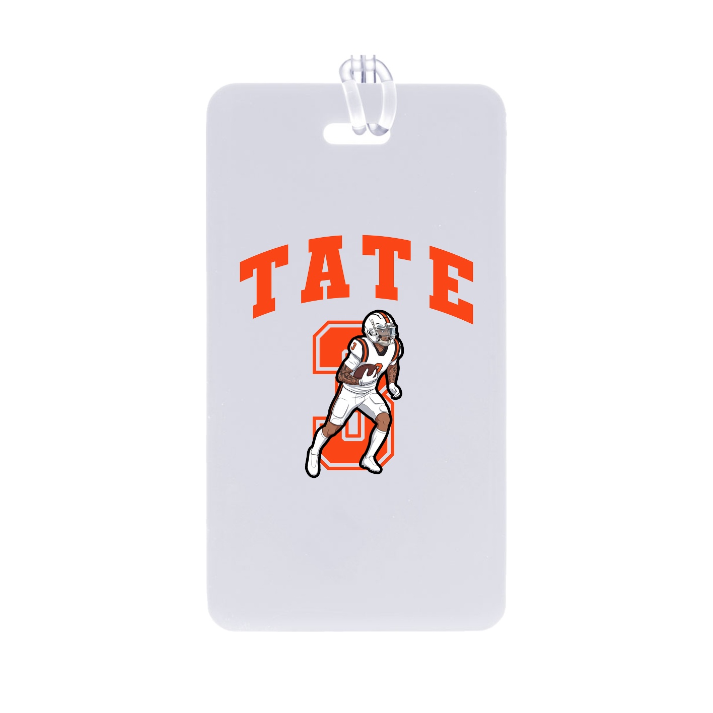Bag Tag — Number in Classic