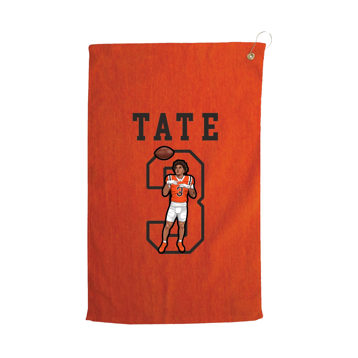 Golf Towel — Shirsey in Orange